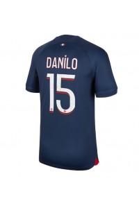 Fotbalové Dres Paris Saint-Germain Danilo Pereira #15 Domácí Oblečení 2023-24 Krátký Rukáv